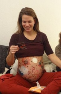 Belly painting!